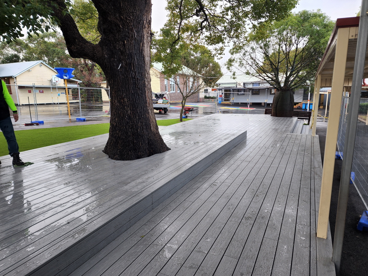 External Timber Work - Completed Decking