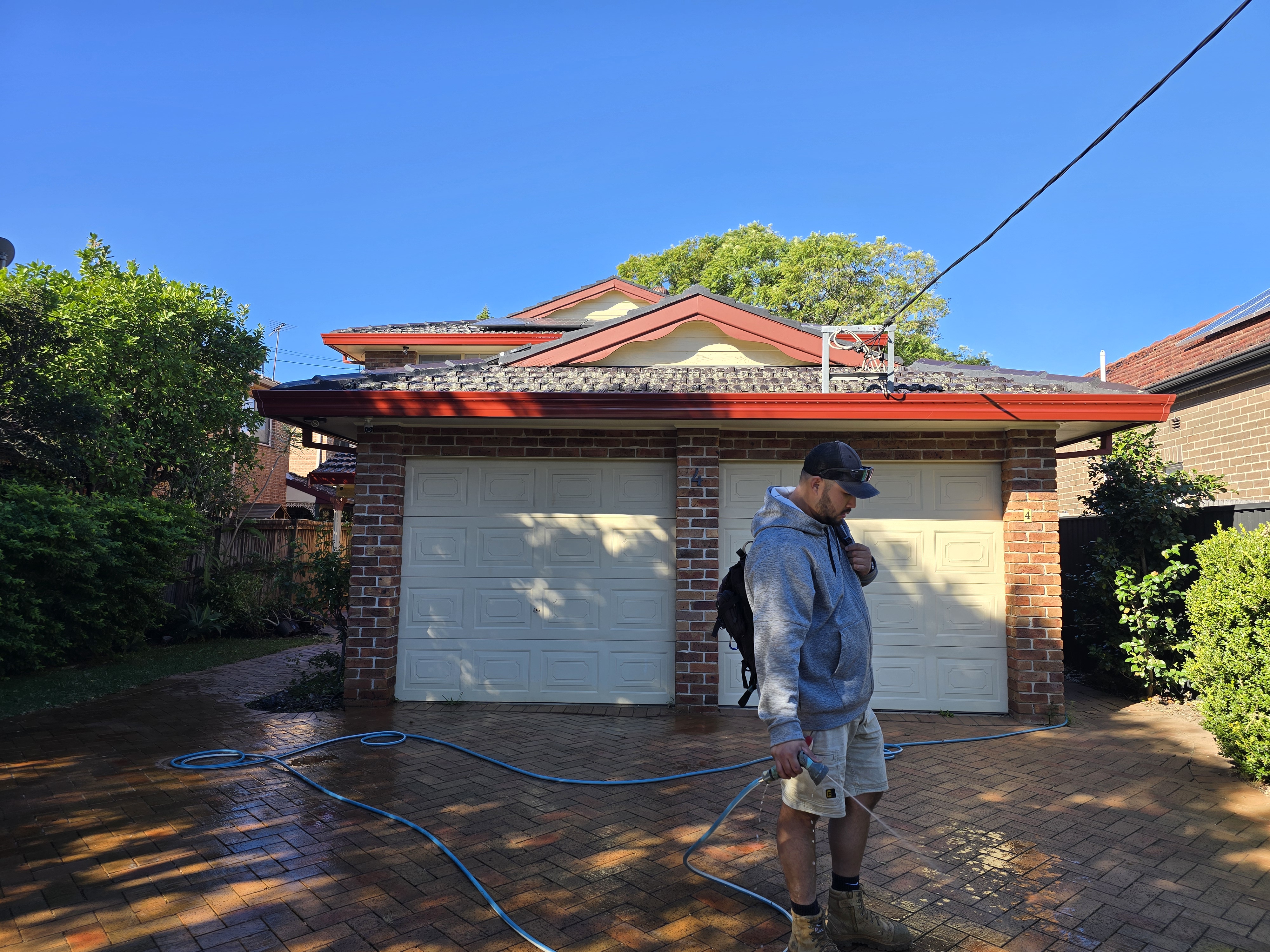 Roof repair and maintenance work