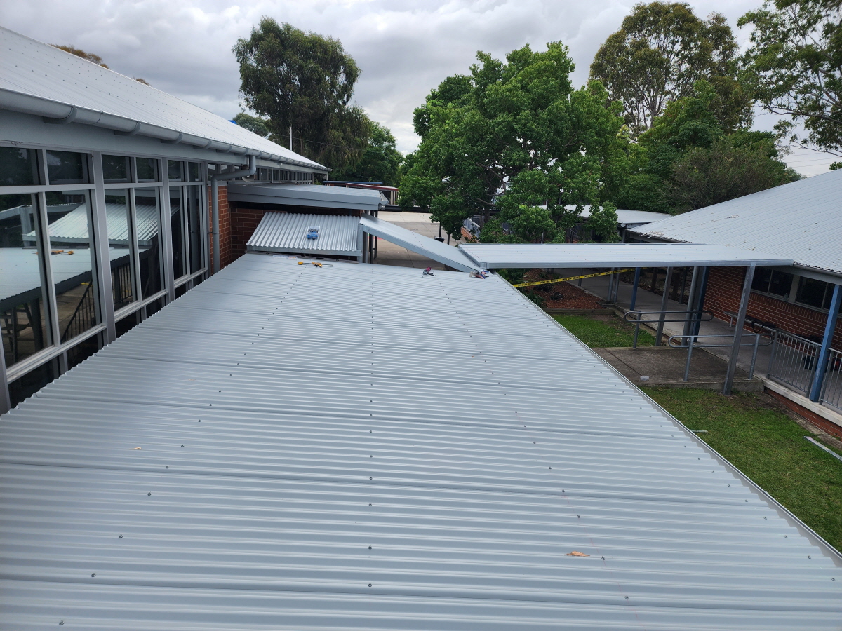 New House Metal Roofing